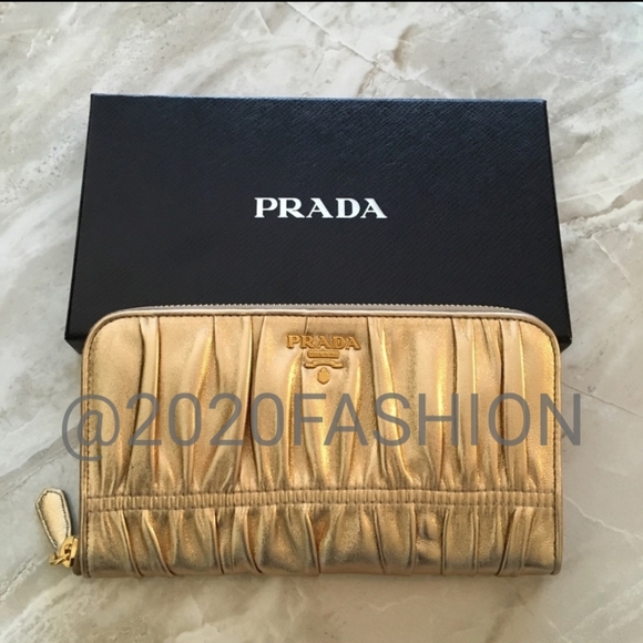 Prada Handbags - NWT Prada Leather Wallet